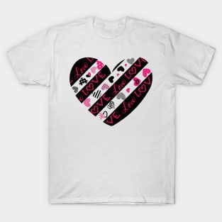 valentines day by chakibium T-Shirt